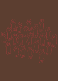 Simple graffiti bunny