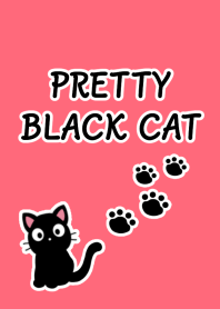 PRETTY BLACK CAT Theme-VERMILIONj