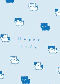 แมวเมี้ยว / aqua blue.