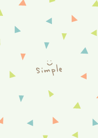 Stylish three-colored triangle7 Japan