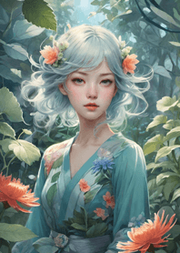 Spring Elf Girl 2Qe16