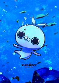 CRAZY DARK RABBIT -Blue-