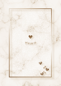 Simple Heart and Marble brown02_2