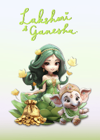 พระแม่ลักษมี x พระพิฆเนศ (วันพุธ)