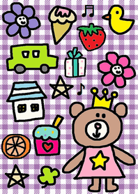 Lilo Lilo x purple check