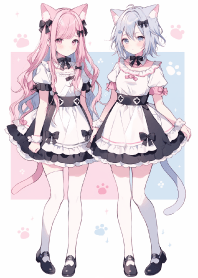 Cute maid sisters Linney2