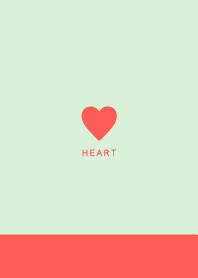 Simple Heart//Red&Sweet Green 04