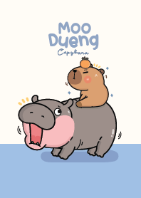 ฮิปโปกับคาปิบาร่า!