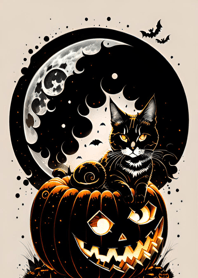 halloween cat 21BFA7