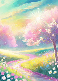 Beautiful real scenery(Spring-173)