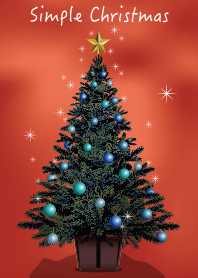 Pohon Natal sederhana