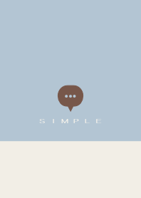 SIMPLE(beige blue)V.1427b