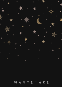 MANY STARS-DUSKY BLACK 32