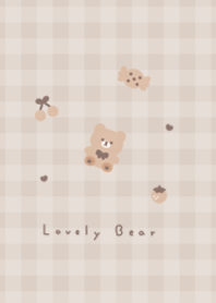 หมีน่ารัก (checker)/brown
