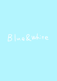 SimpleBlue&White pattern