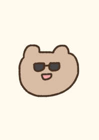 Bear and sunglasses