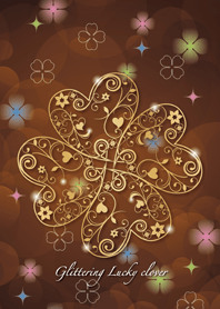 Glittering Lucky clover