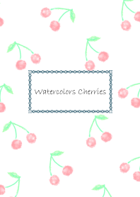 Watercolor's cherries Theme WV