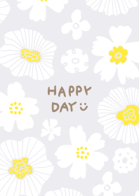 Simple2 Adult White Flowers30 from Japan