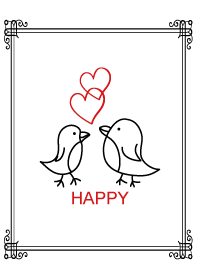 happy birds..
