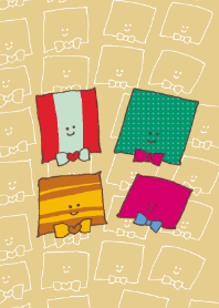 หมอนอิงลายกราฟฟิคเรียบง่าย