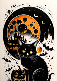 halloween cat 5f52Ae