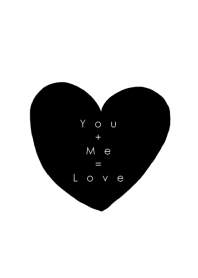 You + Me = Love