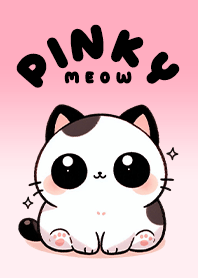 おもちねこ かわいいピンクテーマ 癒やし