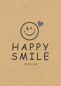 HAPPY SMILE KRAFT 19 -HEART-