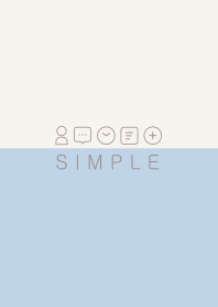 SIMPLE(beige blue)V.2b