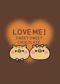 VALENTINE CHOCOLATE HEART THEME 2019.