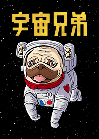 "Space Brothers" Pug-Pug APO(Space Ver.)