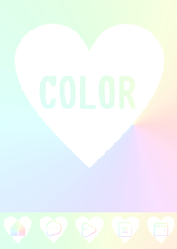 blue color rainbow  F17