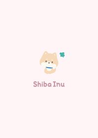柴犬3 四葉 [粉]