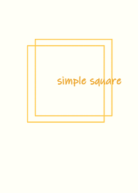 simple square =orange=