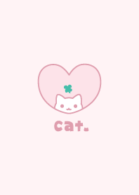 แมว สี่ใบ [สีชมพู]
