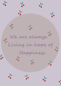 さくらんぼ / lavender beige