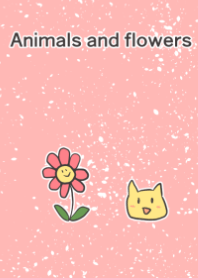 Animals and flowers