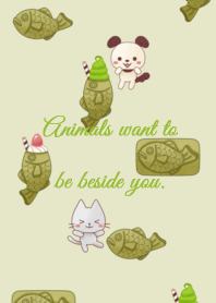 Animals want to be beside you.040-2Green