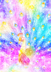 All luck UP [Rainbow Peacock]