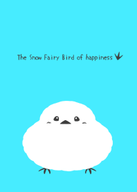 Snow Fairy Bird of happinessj-NEON BLUE