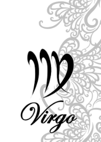 Virgo Line Art 1 White 2022