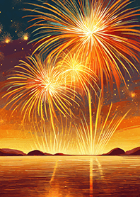 Beautiful Fireworks Theme#674