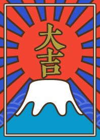 Daikichi Mt. Fuji / Red x Blue