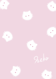 Fluffy cat pink43_2