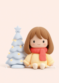 Minimal Snow Christmas B6373