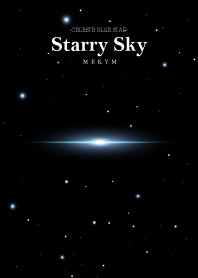 Starry Sky -CELESTE BLUE STAR-