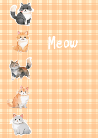 brown & yellow たくさんの猫ちゃん2