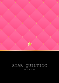 STAR QUILTING -PINK-