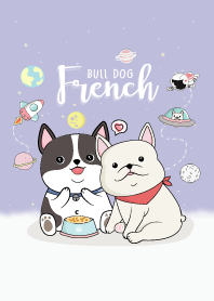 French On Space. (Purple)